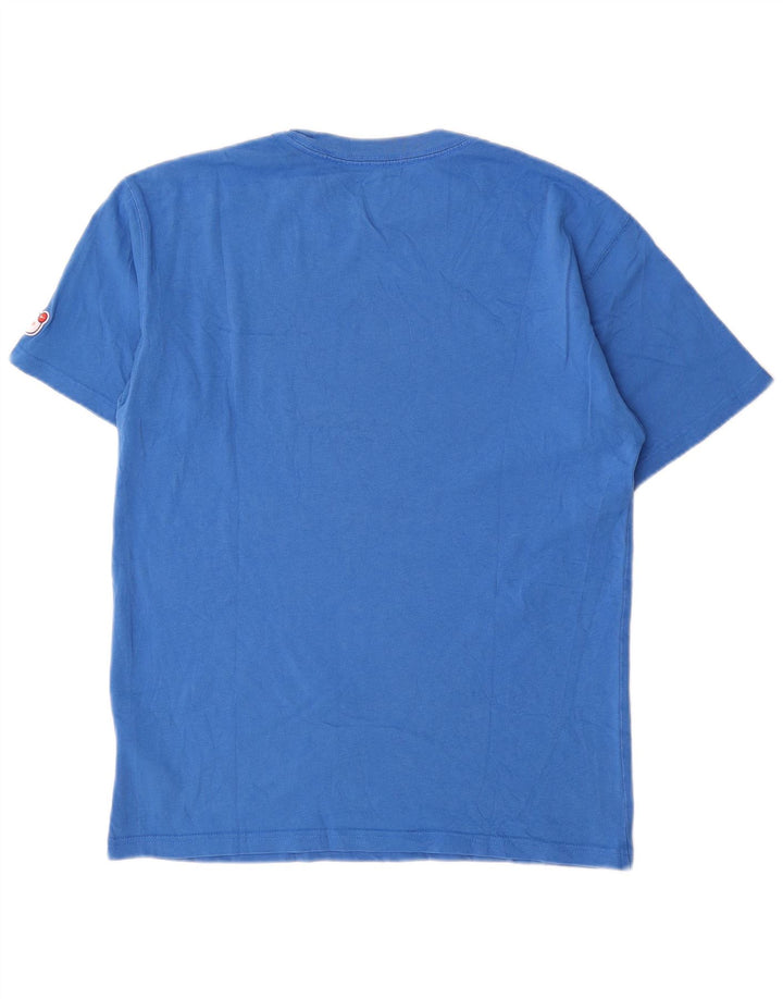 Tricou grafic Nike pentru bărbați Top mic, albastru, bumbac