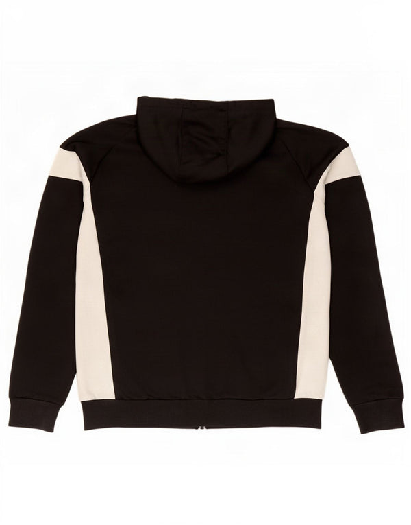 Pulover Adidas pentru băieți, cu fermoar, 13-14 ani, negru, poliester