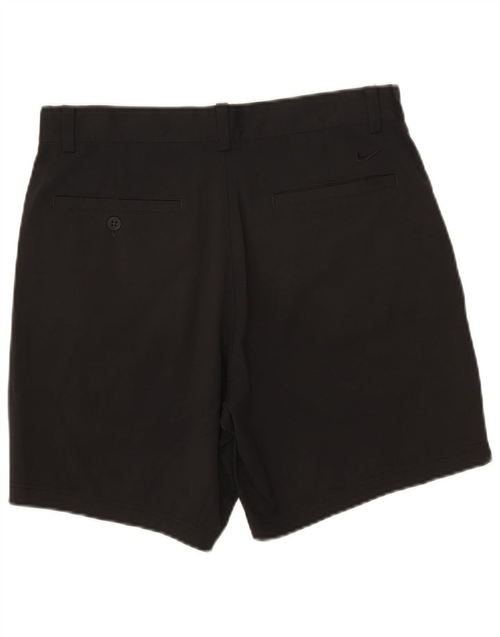 Pantaloni scurți sport standard Dri Fit Nike pentru bărbați W30 Poliester mediu negru