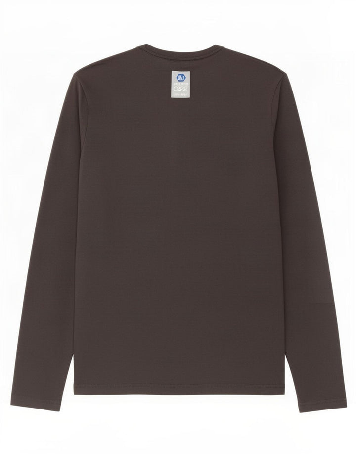Jack & Jones Top pentru bărbați cu mânecă lungă, gri mediu