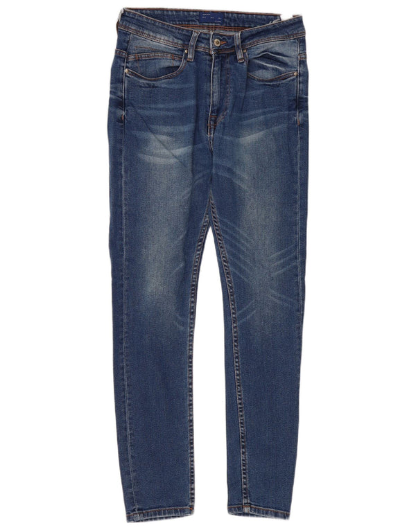 Blugi skinny pentru bărbați Zara EU 40 Medium W31 L30 Albastru
