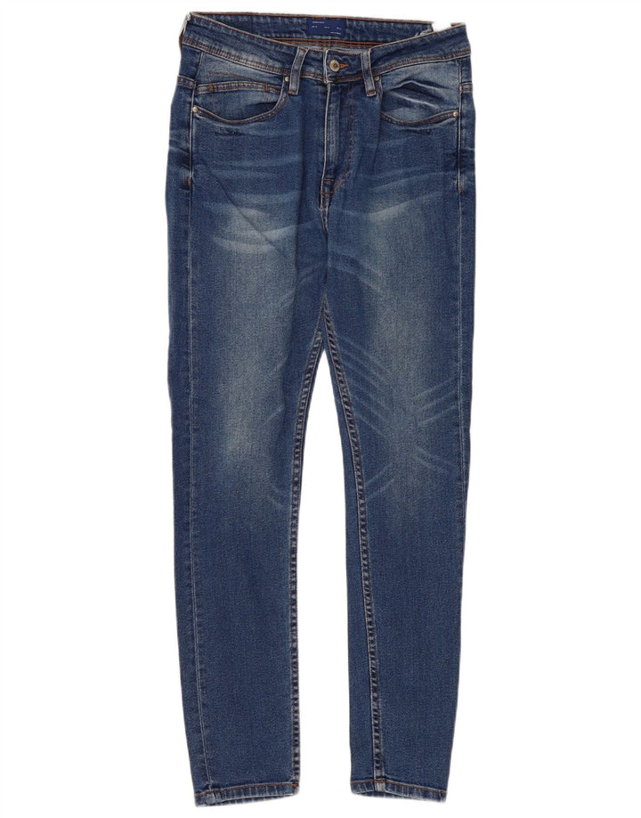 Blugi skinny pentru bărbați Zara EU 40 Medium W31 L30 Albastru