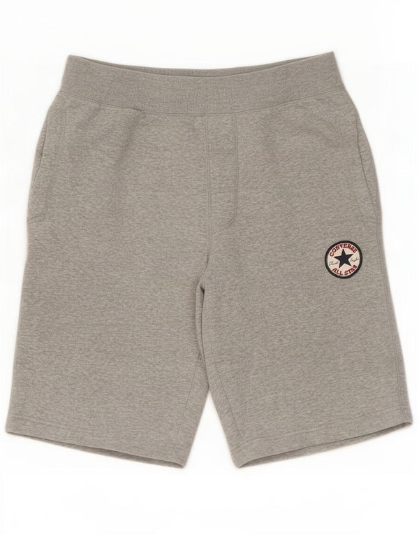 Pantaloni scurti sport Converse pentru bărbați, bumbac, gri mici