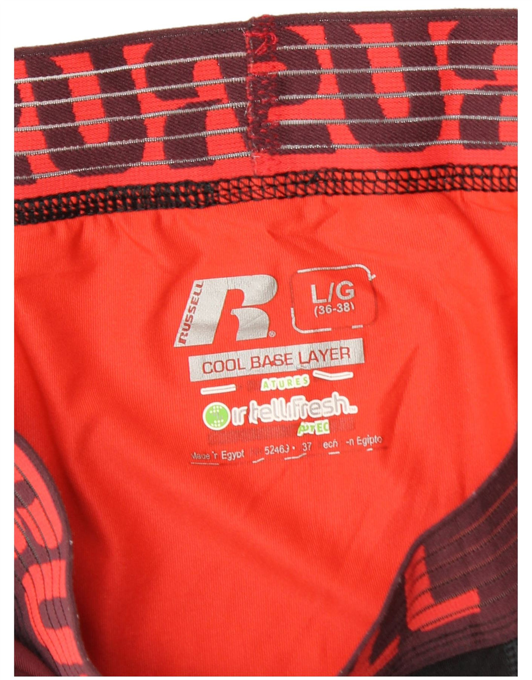 Leggings pentru bărbați Russell Athletic, largi, burgundă