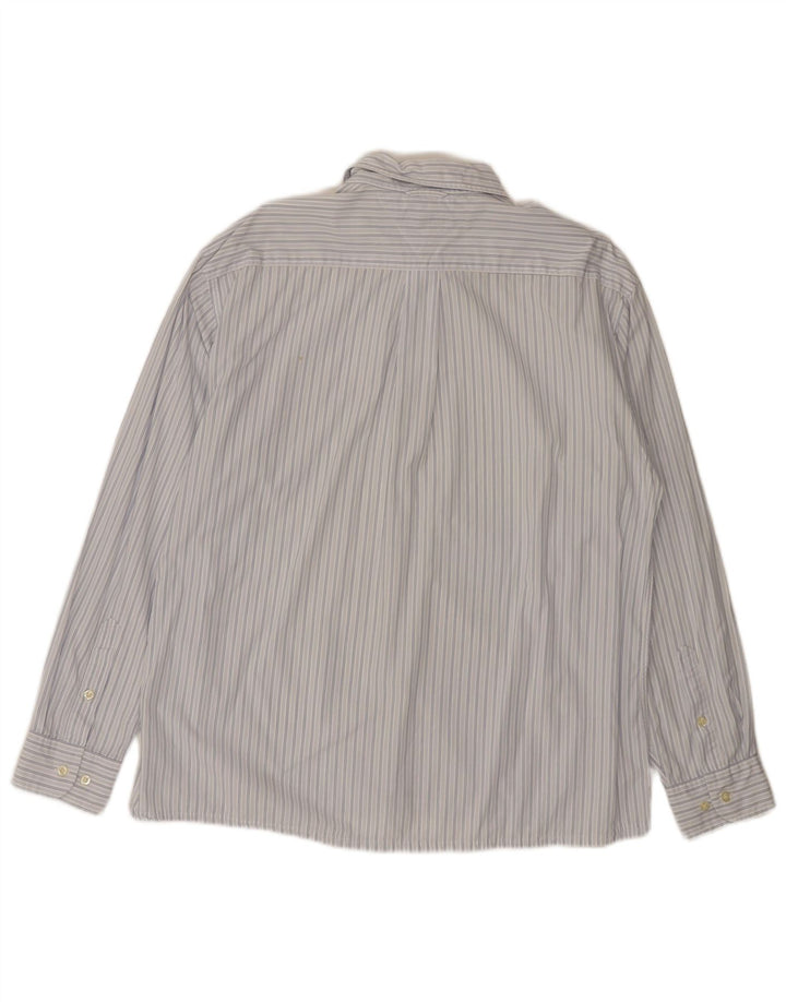 Cămașă pentru bărbați Tommy Hilfiger, mare, albastru, bumbac cu dungi