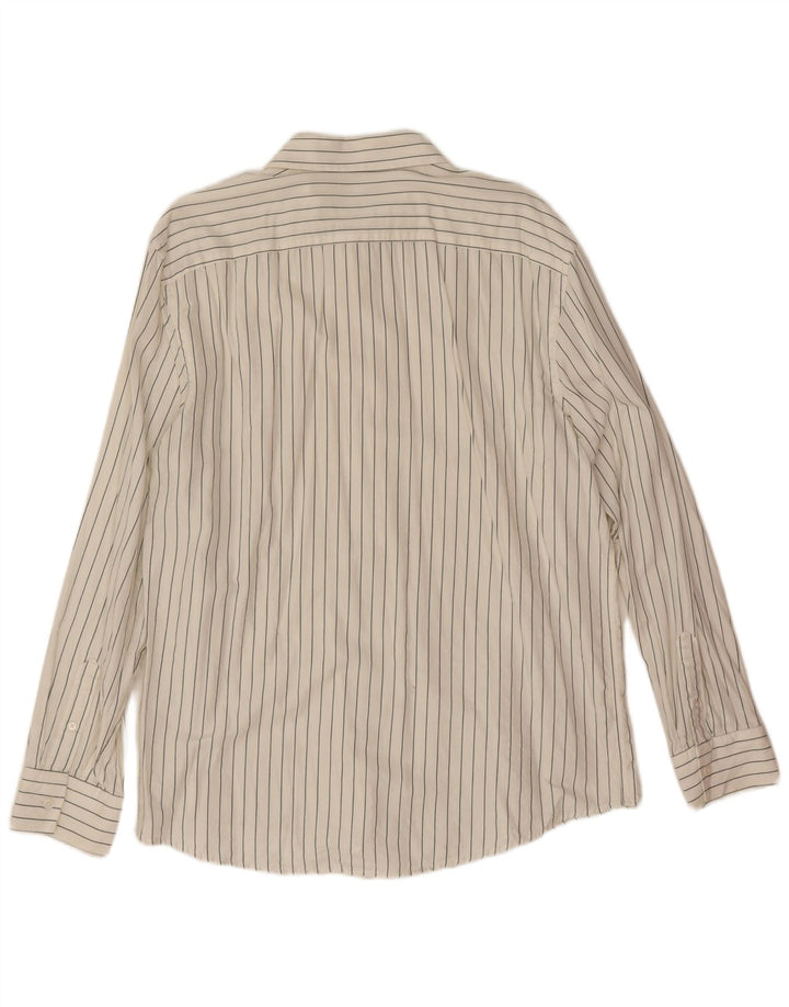 Cămașă pentru bărbați Zara XL cu dungi albe