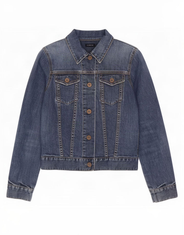 Jachetă de blugi Gap pentru femei, UK 10, mic, albastru, bumbac