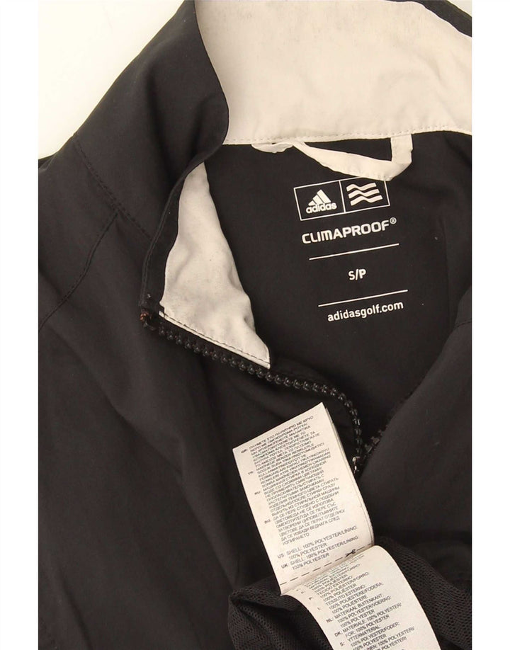 Jachetă de trening fără mâneci Clima Proof Adidas pentru bărbați, mică, neagră