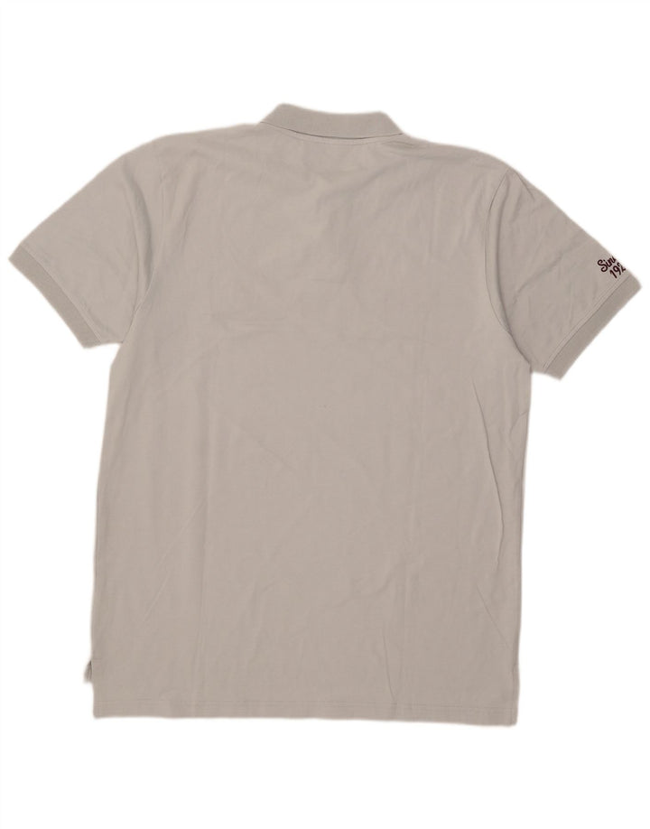 Cămașă polo grafică pentru bărbați Umbro XL bumbac gri