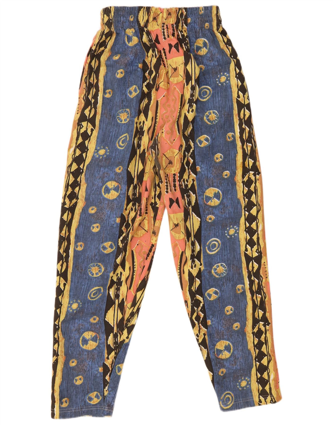 Uncle Sam Pantaloni de damă cu talie înaltă Mici W27 L29 Bumbac multicolor