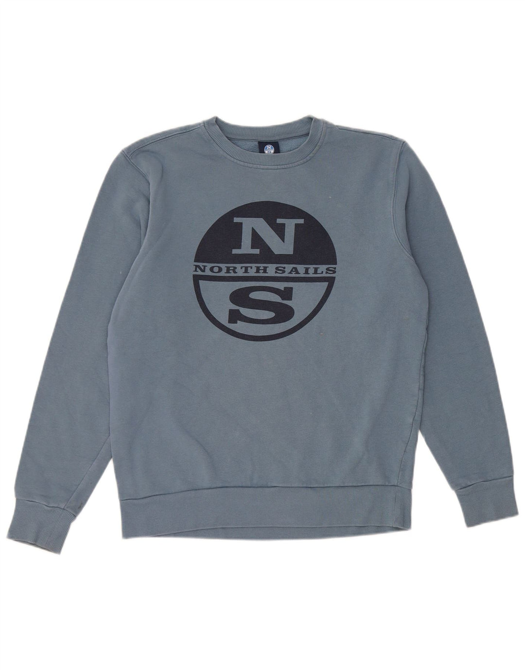 Hanorac grafic pentru bărbați North Sails Pulover XS Bumbac albastru