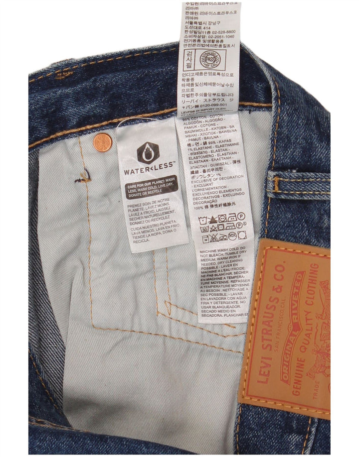 Pantaloni scurți Levi's 501 Denim W32 Bumbac albastru mediu