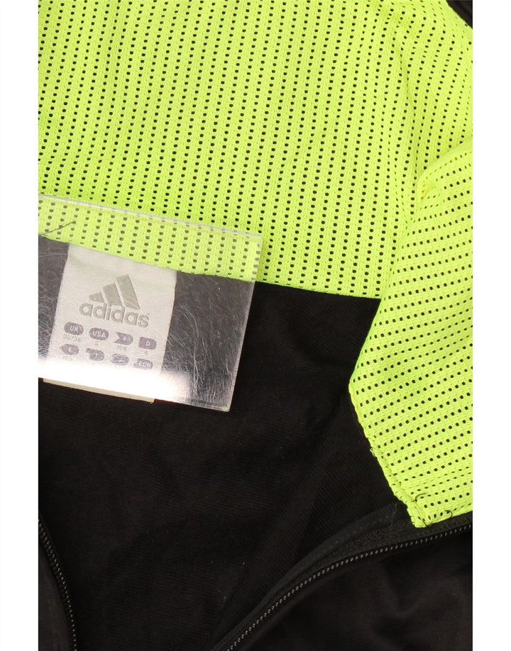 Jachetă de trening grafică ADIDAS pentru bărbați UK 36/38 Small Black