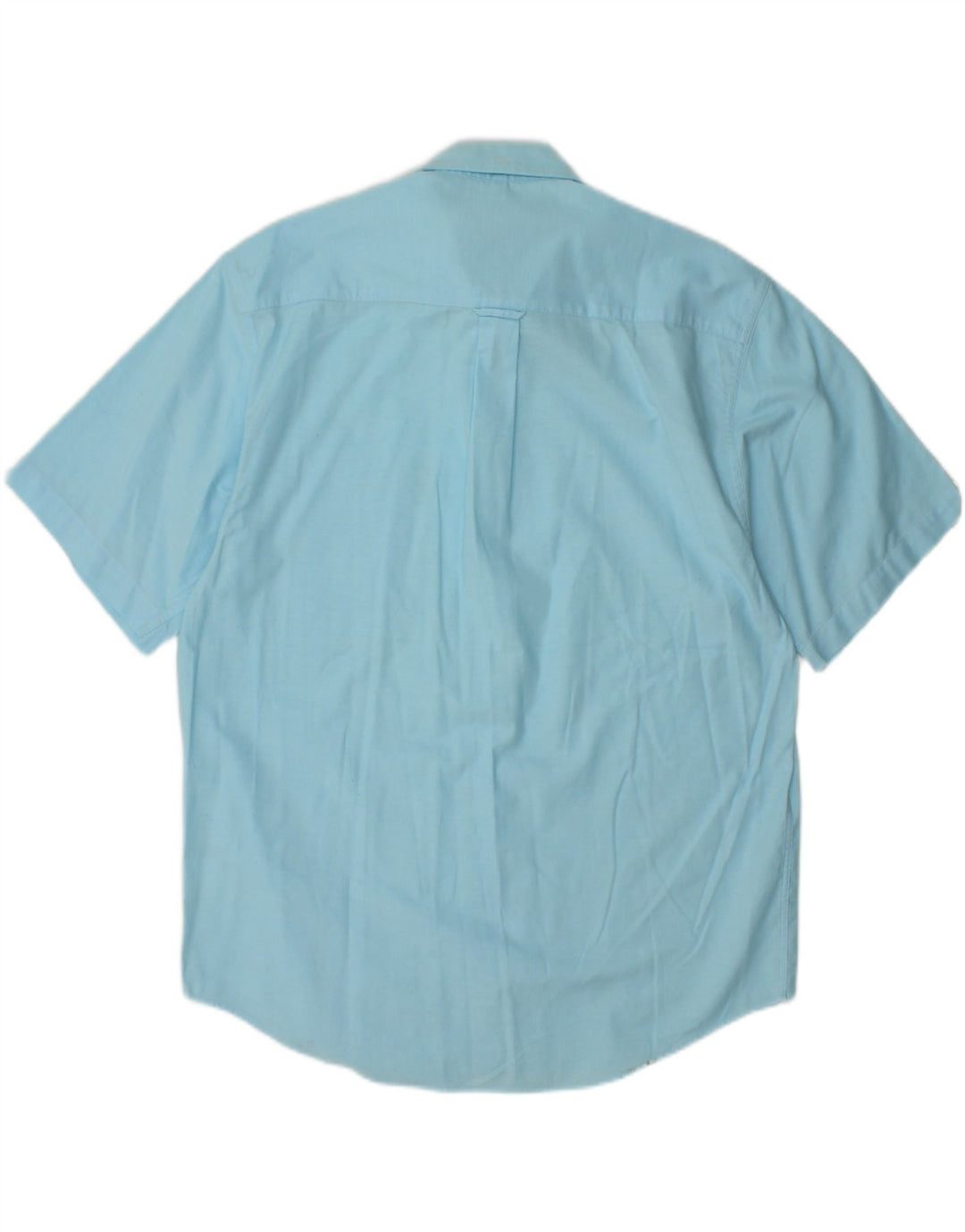 BEN SHERMAN Mens Oxford Short Sleeve Shirt Medium Blue Cotton Vintage Ben Sherman and Second-Hand Ben Sherman from Messina Hembry 