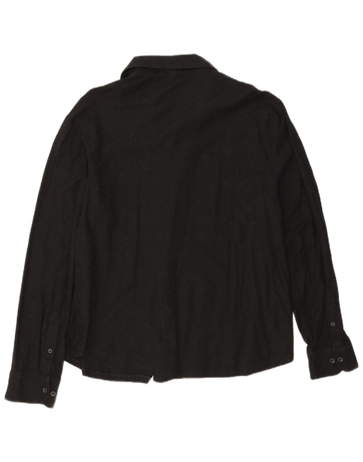 Cămașă pentru bărbați Reiss 2XL bumbac negru