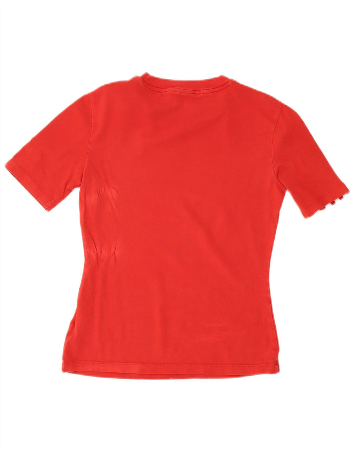 Tricou Adidas pentru femei Top UK 12 Medium Red Bumbac