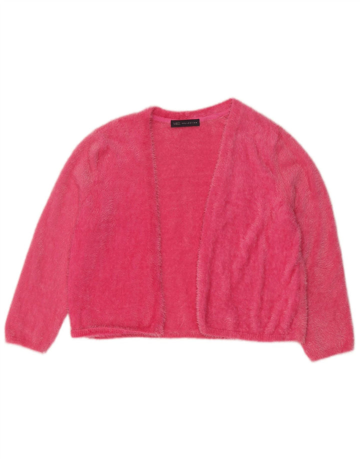 Pulover cardigan deschis pentru femei Marks & Spencer UK 12 Roz mediu