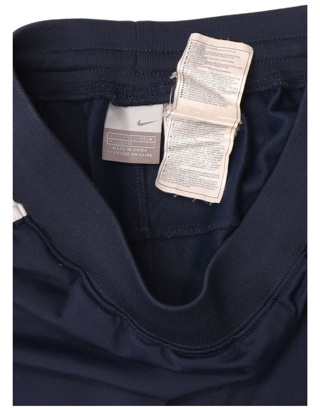 Pantaloni de trening Nike pentru băieți 12-13 ani, mari, bleumarin, color block