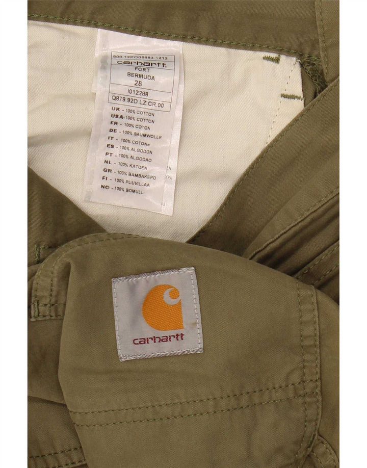 Bermude Carhartt pentru bărbați, W28 Small, bumbac kaki
