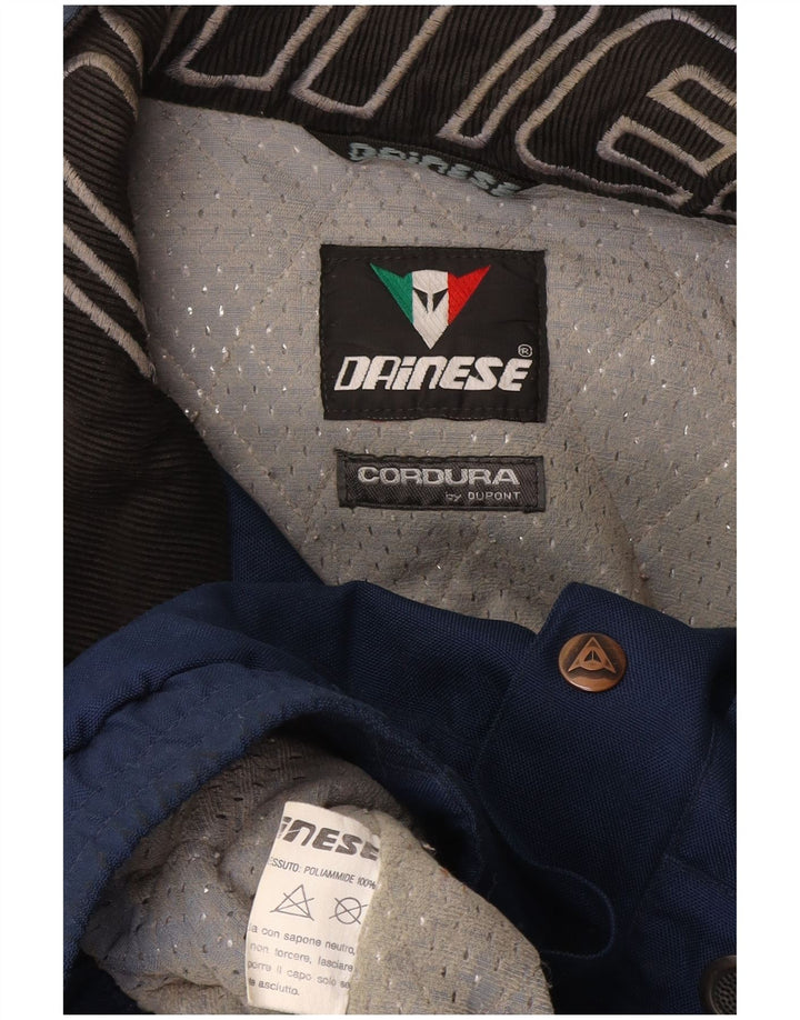Jachetă Dainese Graphic Racer pentru bărbați Mărimea 54, mare, albastru bleumarin