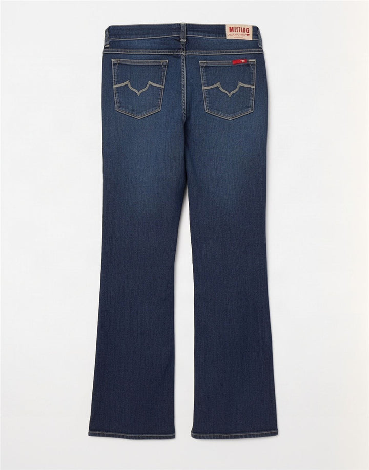 Blugi Bootcut pentru femei Mustang W32 L32 Bumbac bleumarin