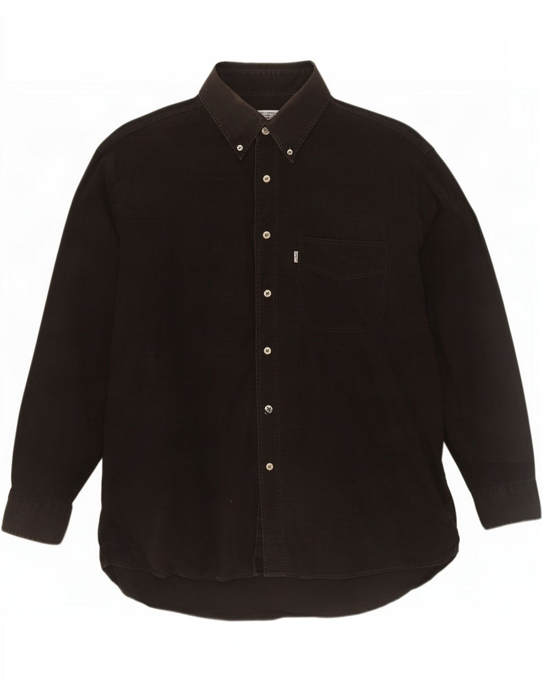 Cămașă pentru bărbați Levi's XL, bumbac negru