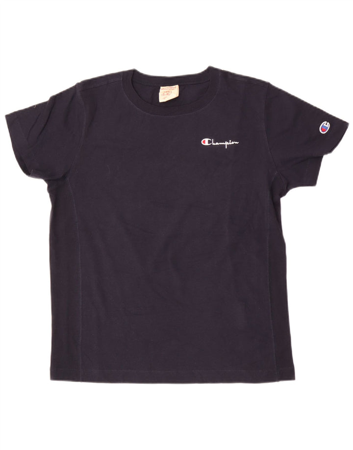 Tricou pentru bărbați Champion Top mic din bumbac bleumarin