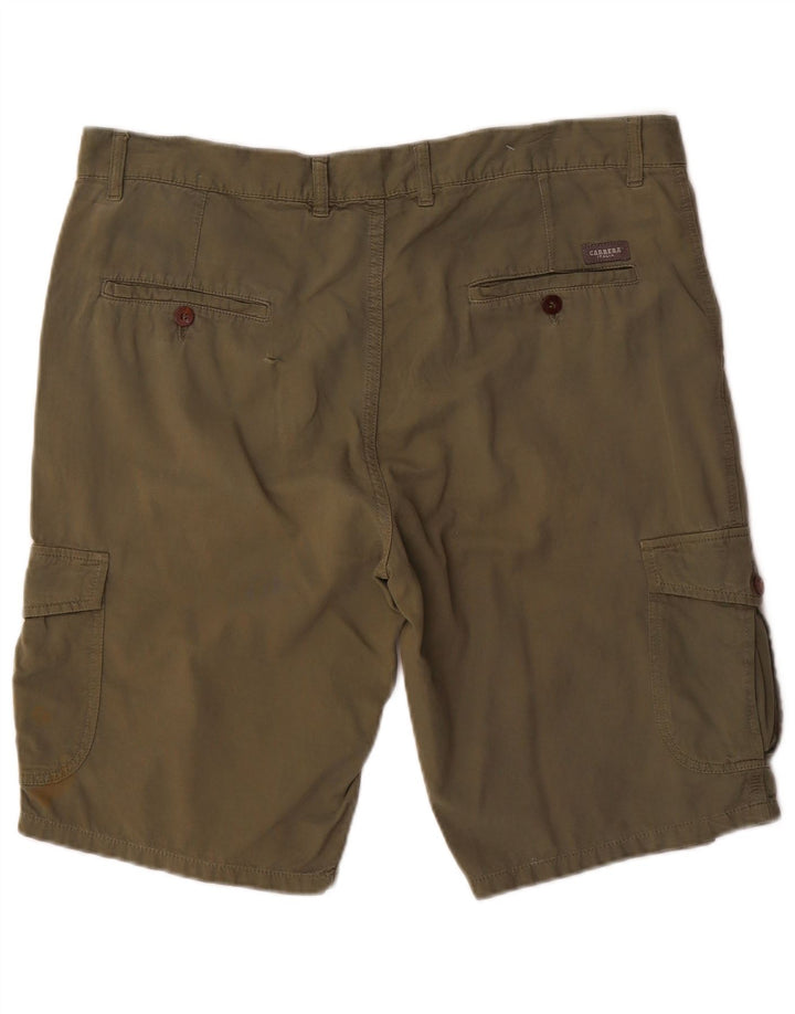 Pantaloni scurți cargo pentru bărbați Carrera W36, bumbac mare kaki