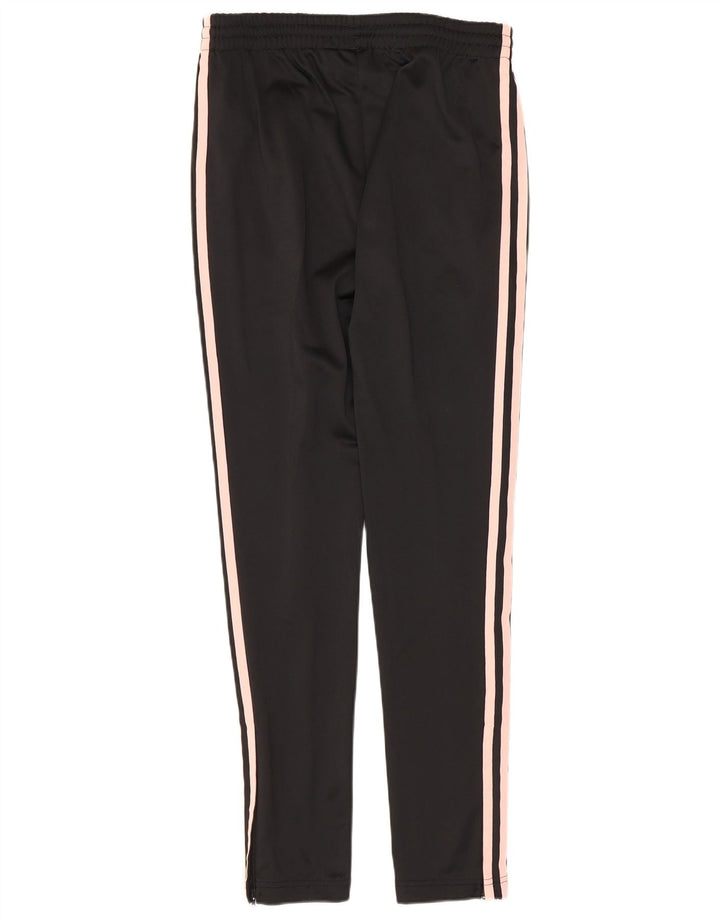 Pantaloni de trening ADIDAS pentru femei UK 8 Poliester negru mic