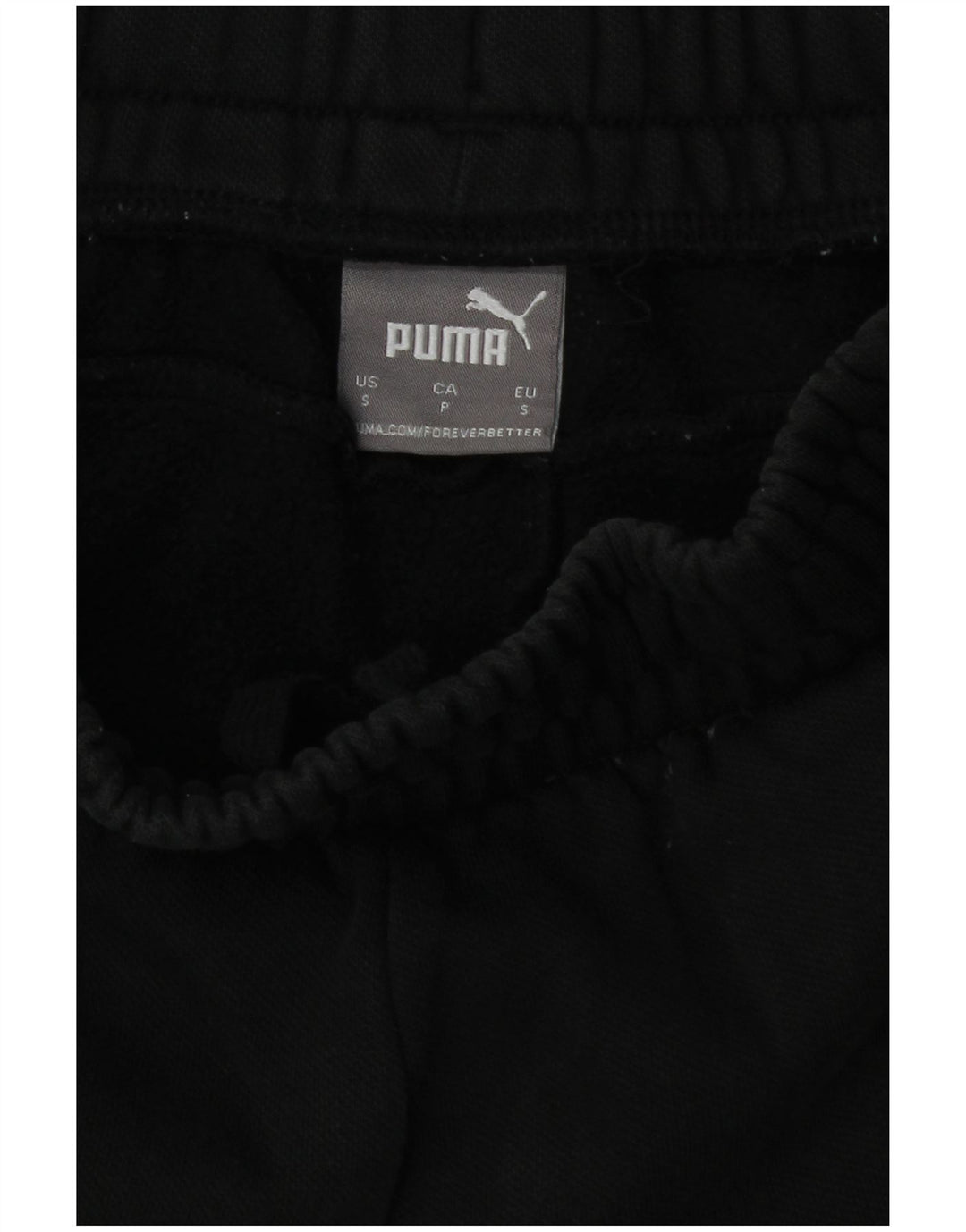 Pantaloni de trening PUMA pentru femei Joggeri UK 10 Bumbac negru mic