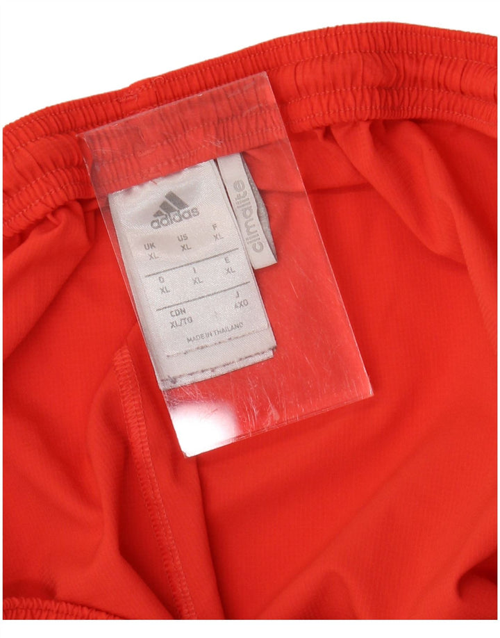 Pantaloni scurți ADIDAS Climalite Sport XL poliester roșu