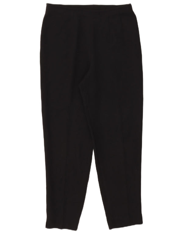 Pantaloni de costum pentru femei cu talie înaltă Marks & Spencer UK 16 Large W30 L27 Black