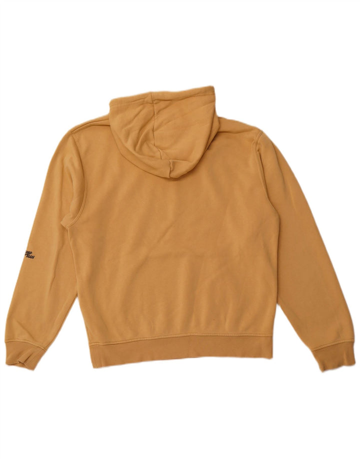 JORDAN Pulover cu glugă cu grafică pentru bărbați, bumbac galben mic