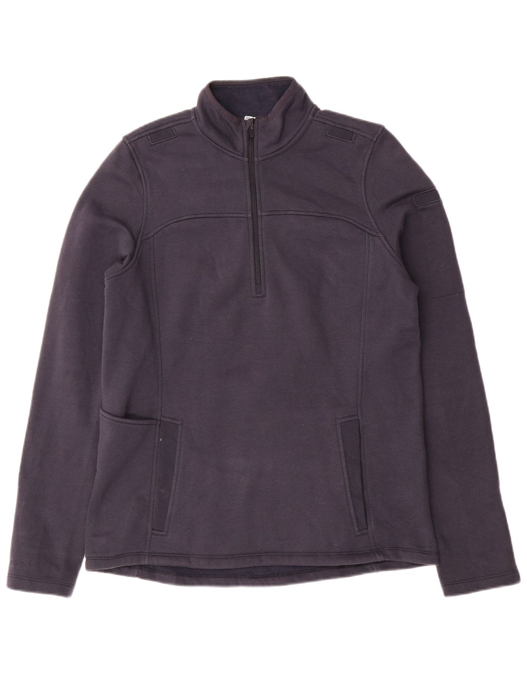Hanorac pentru bărbați UNDER ARMOUR Cold Gear, cu fermoar și gât, Jumper Mediu Bleumarin