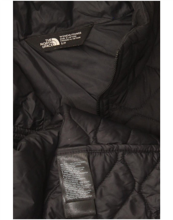 Jachetă matlasată The North Face pentru femei UK 10 Small Black Nylon