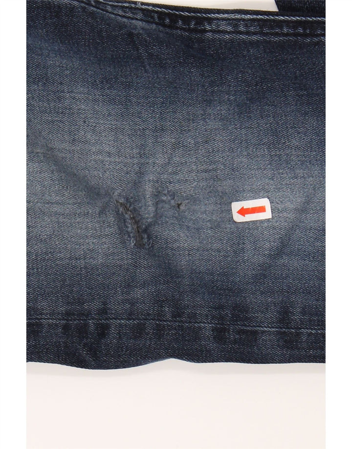 Blugi slim pentru bărbați CALVIN KLEIN W33 L32 bumbac bleumarin