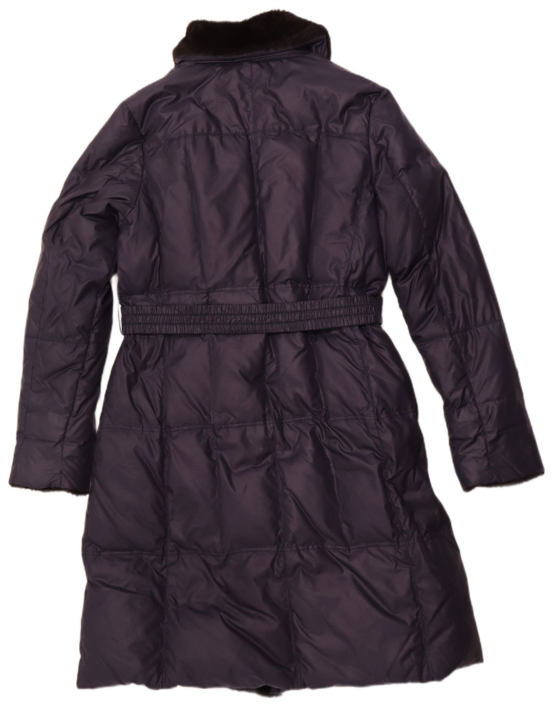 STEINBOCK Womens Padded Coat UK 16 Large Navy Blue Polyester