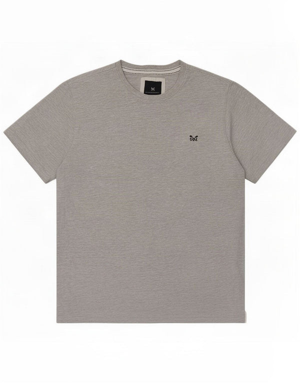 Crew Clothing Tricou pentru bărbați Top mare bumbac gri