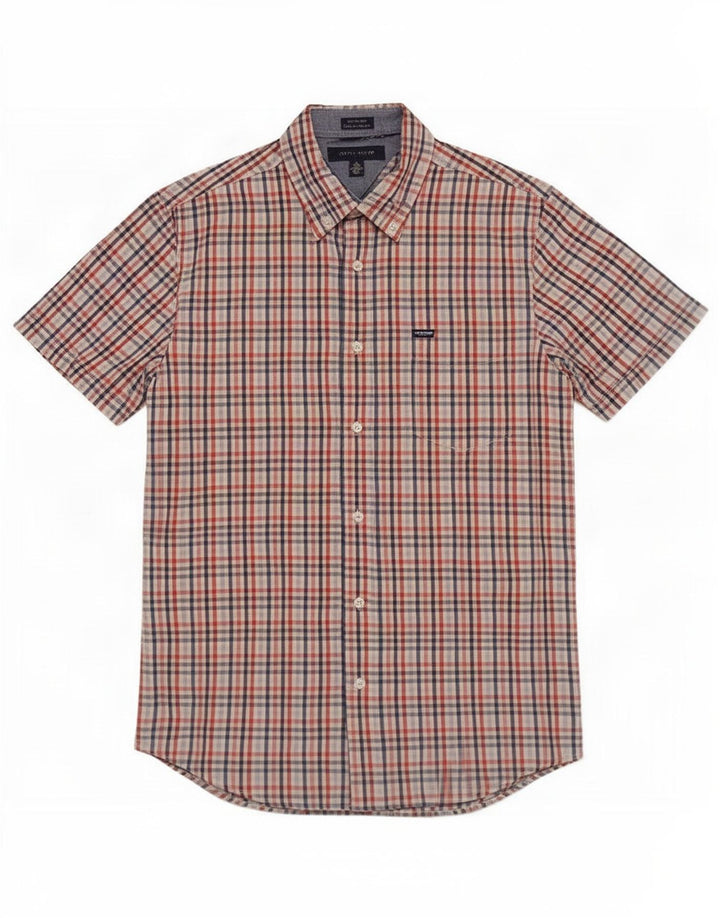 Cămașă cu mânecă scurtă Tommy Hilfiger pentru bărbați, mijlociu, multicoloră