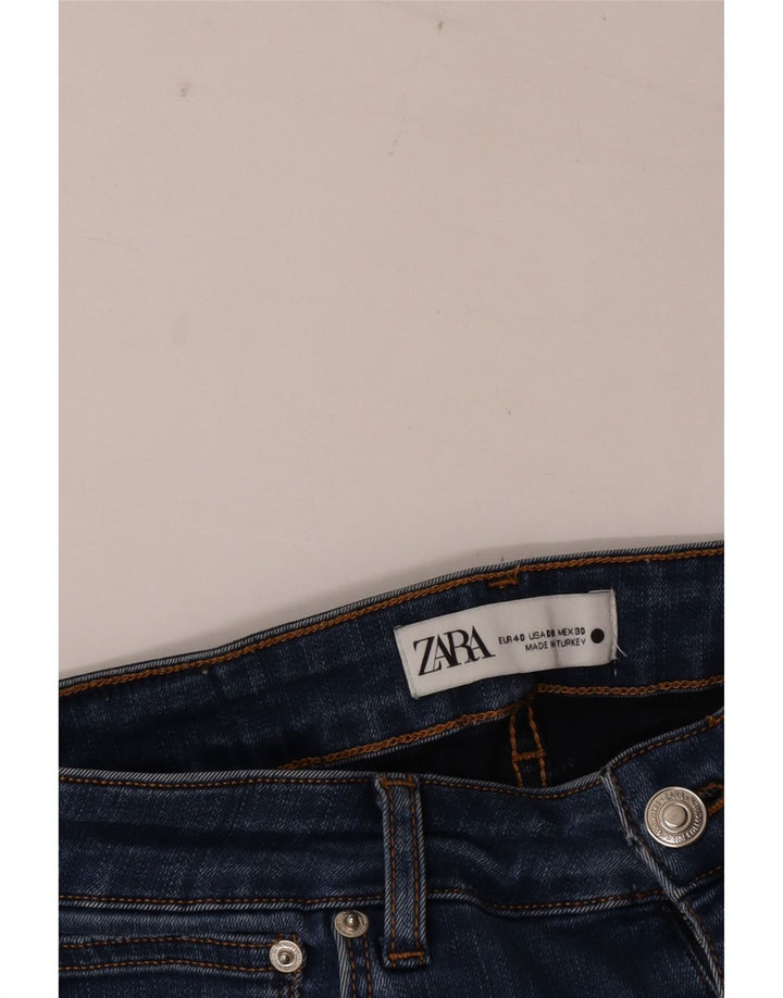 Blugi skinny dama Zara EU 40 Medium W30 L26 Albastru