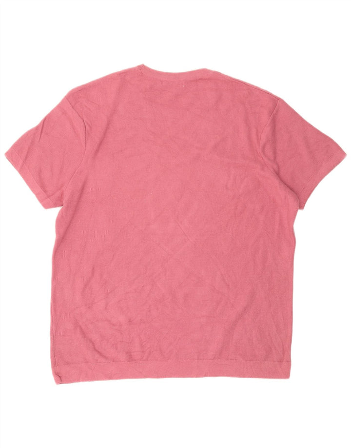 Tricou pentru bărbați Zara Top XL roz