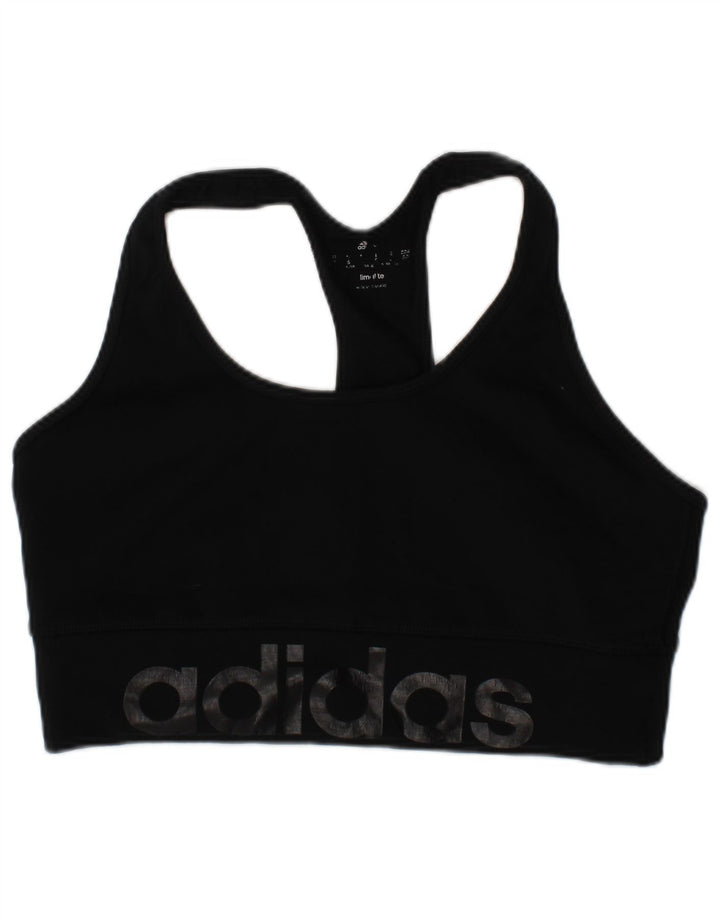 Adidas Climalite Graphic Sutien Sport Top Mic Negru Poliester Sport