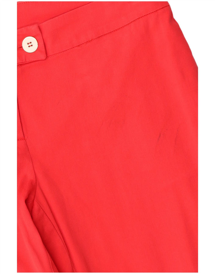Pantaloni casual subțiri pentru femei Liu Jo L30 L26 roșii
