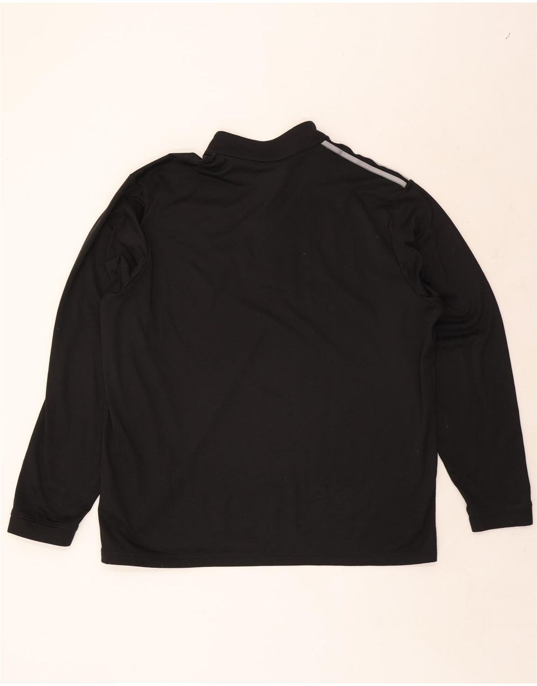 Trening pentru bărbați Adidas, cu fermoar și gât, XL, poliester negru