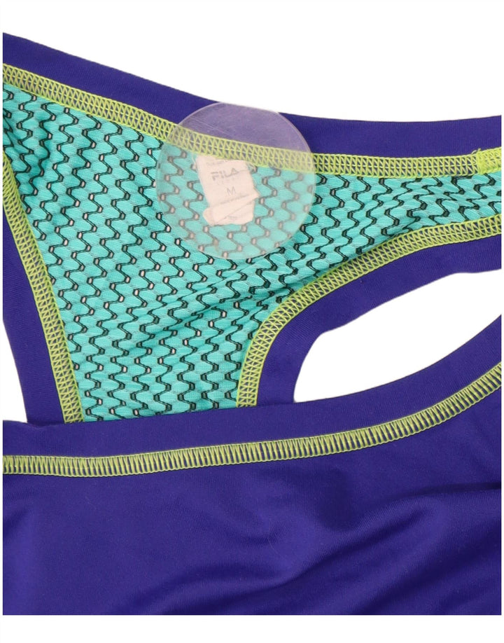 Vestă pentru femei FILA UK 12 Poliester color bloc de culoare violet mediu