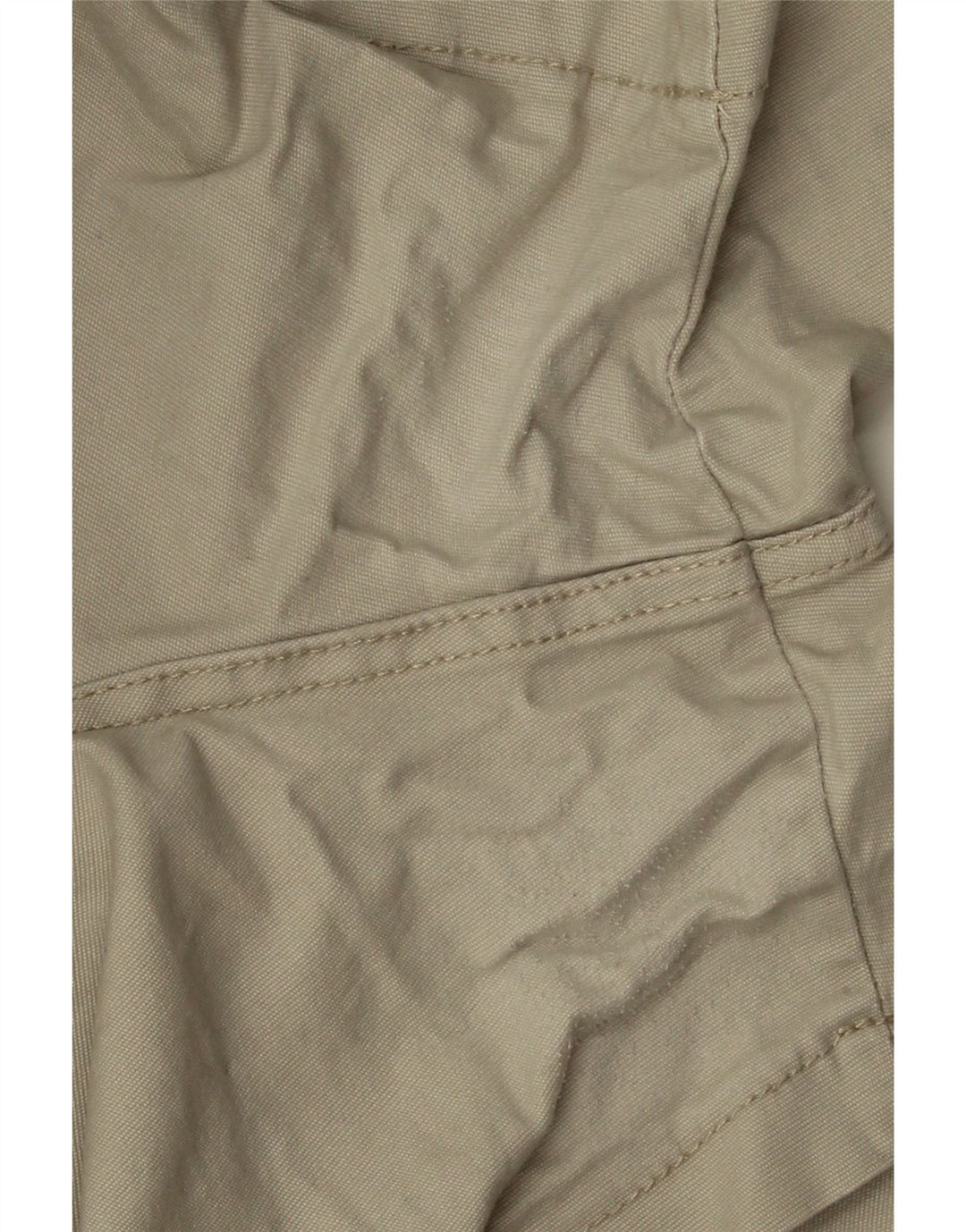 Pantaloni scurti cargo cu talie înaltă LEE pentru femei US 18 2XL W38 bumbac bej