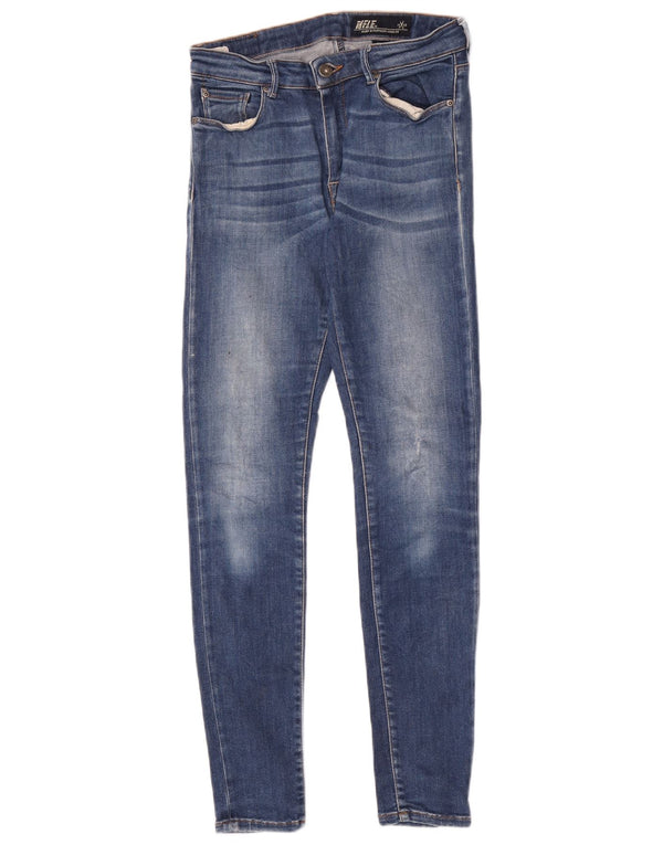 Blugi skinny pentru femei Rifle W27 L30 bumbac albastru