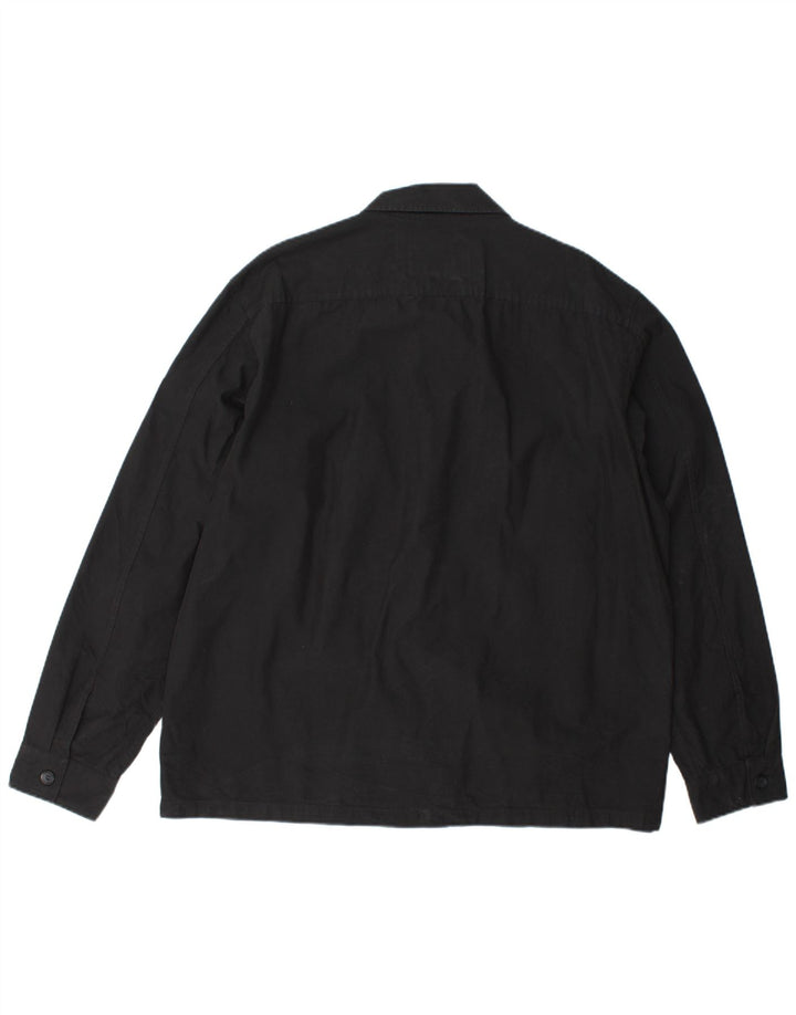 Cămașă pentru bărbați Calvin Klein XL, bumbac negru
