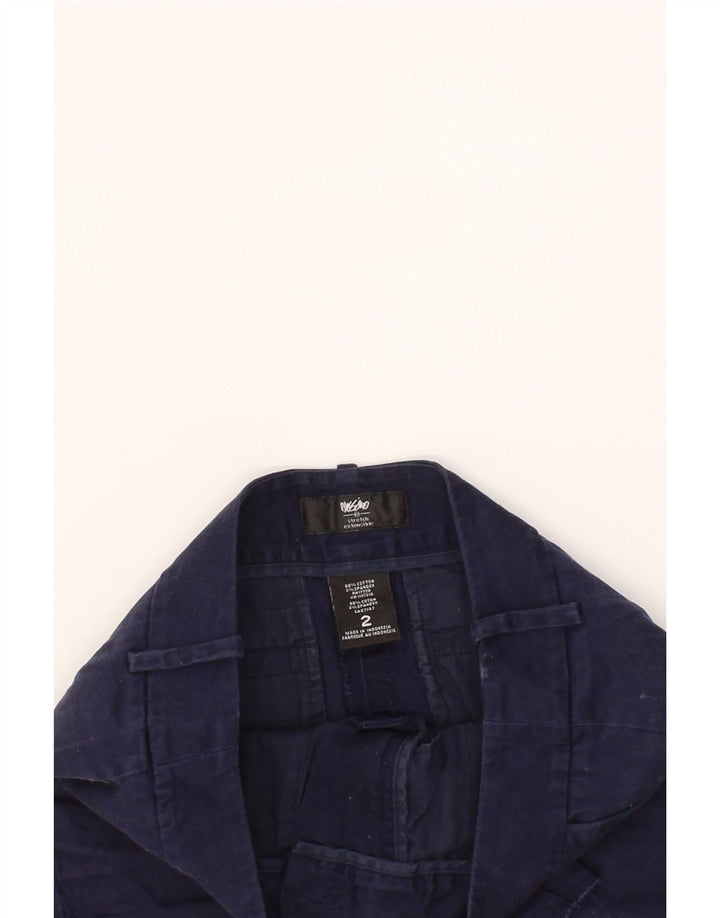 MOSSIMO Womens Chino Shorts US 2 XS W30  Navy Blue Cotton Vintage Mossimo and Second-Hand Mossimo from Messina Hembry 