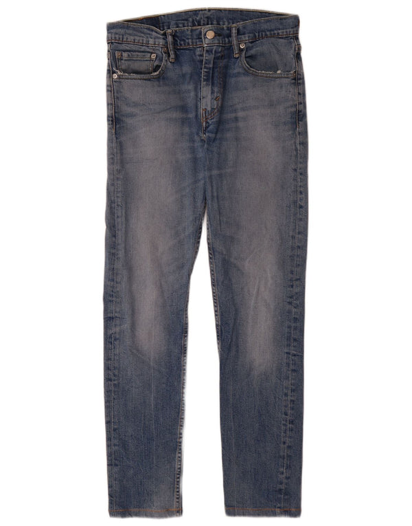 Blugi conici pentru bărbați Levi's 512 Slim Tapered W30 L30 Blue Bumbac
